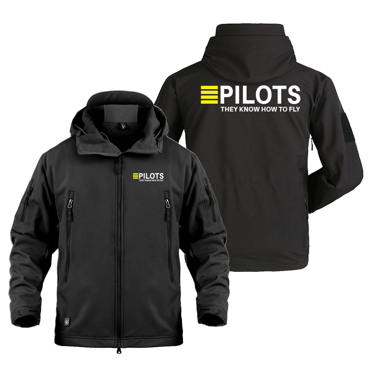 Pilots They Know How To Fly Designed Military Jackets (Customizable)