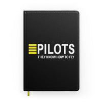 Thumbnail for Pilots They Know How To Fly Designed Notebooks