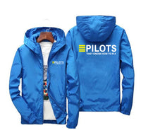 Thumbnail for Pilots They Know How To Fly Designed Windbreaker Jackets