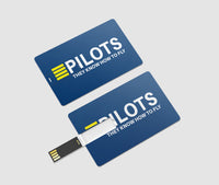 Thumbnail for Pilots They Know How To Fly Designed USB Cards