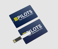 Thumbnail for Pilots They Know How To Fly Designed USB Cards