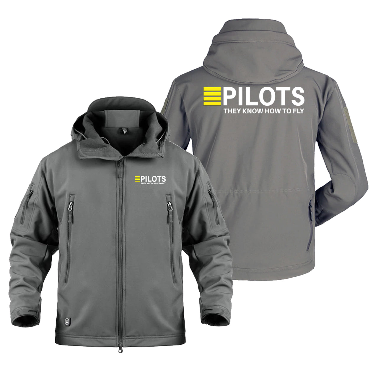 Pilots They Know How To Fly Designed Military Jackets (Customizable)