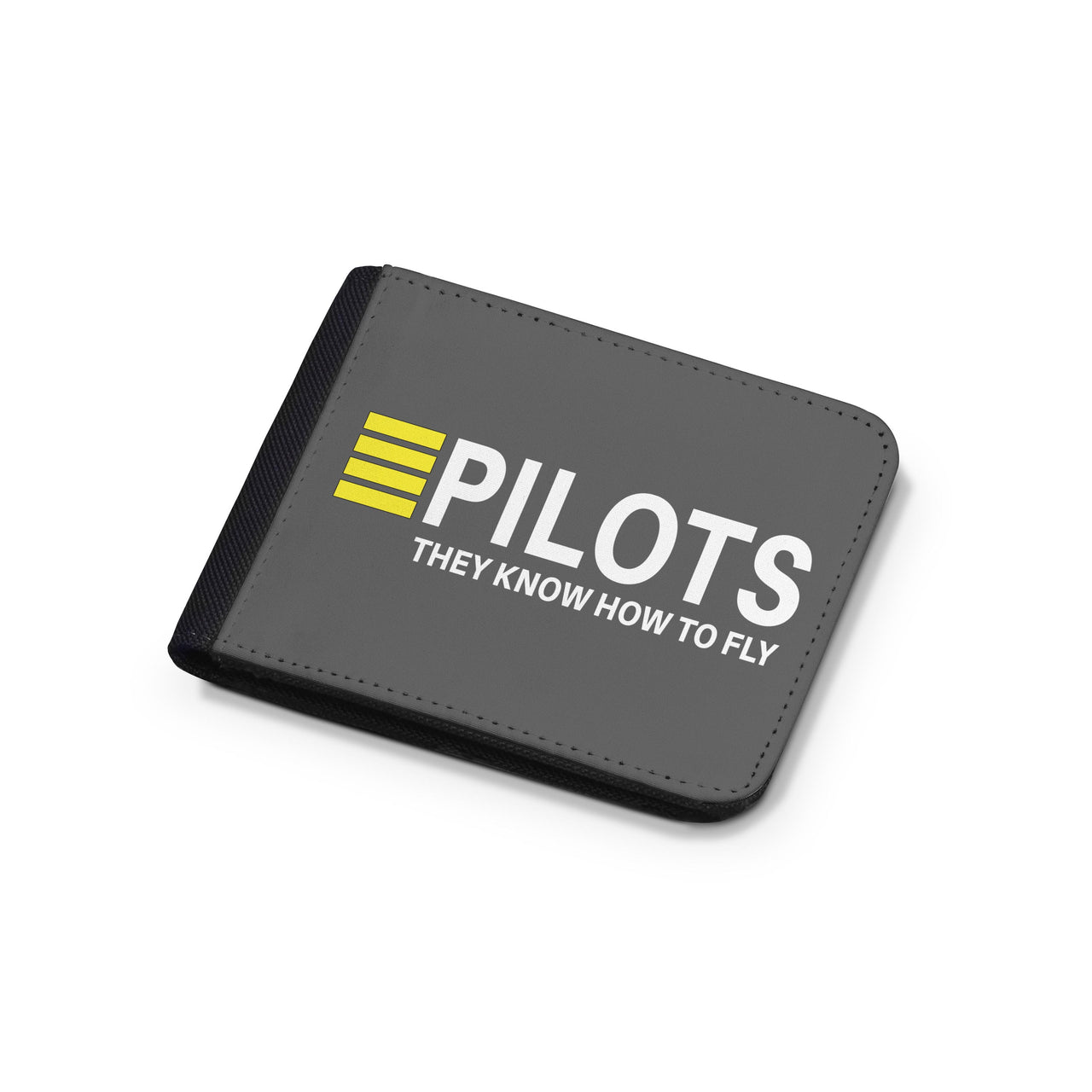 Pilots They Know How To Fly Designed Wallets