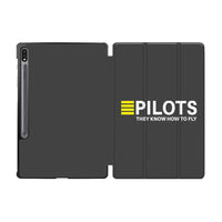 Thumbnail for Pilots They Know How To Fly Designed Samsung Tablet Cases