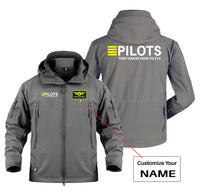 Thumbnail for Pilots They Know How To Fly Designed Military Jackets (Customizable)