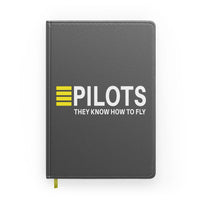 Thumbnail for Pilots They Know How To Fly Designed Notebooks