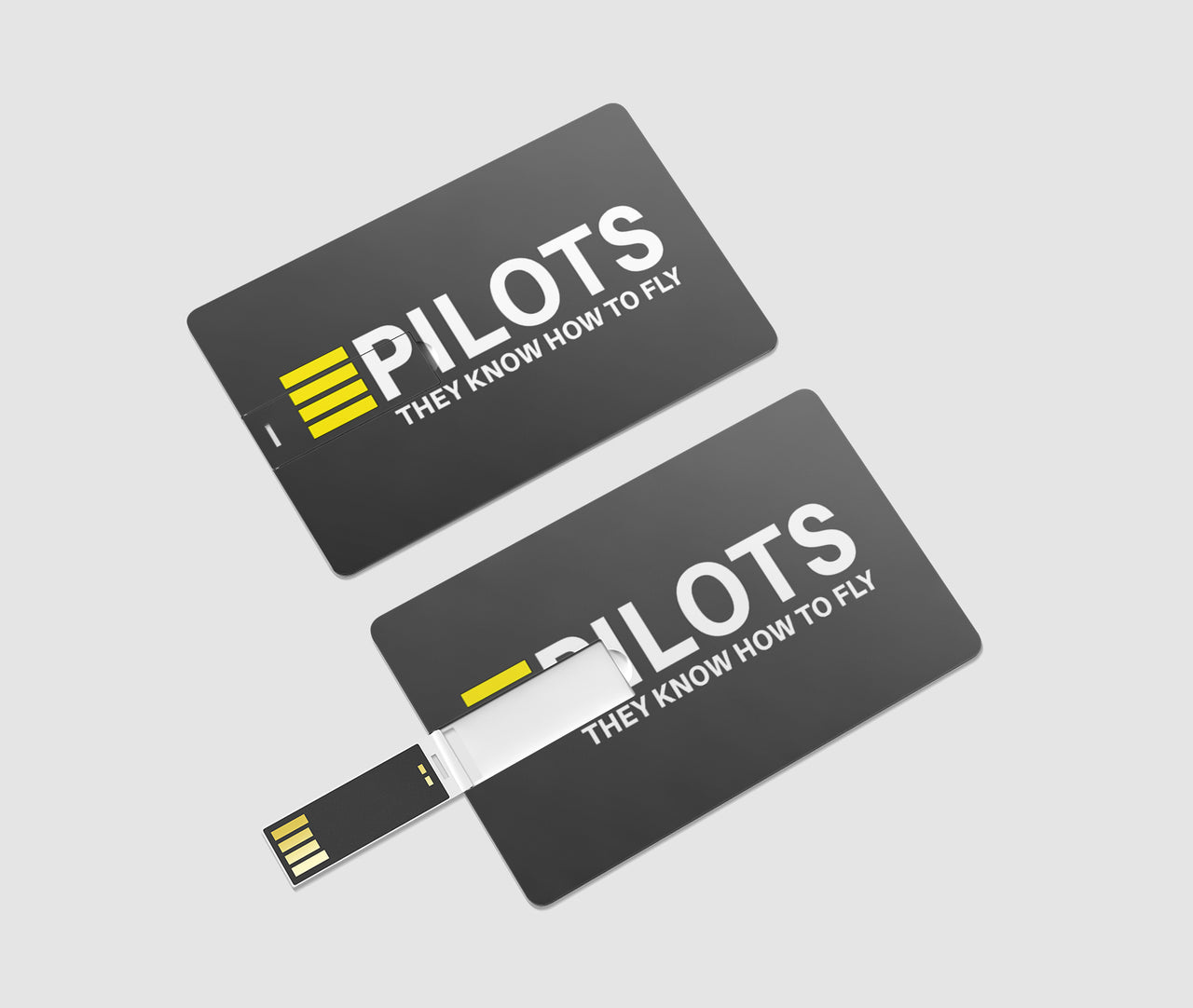 Pilots They Know How To Fly Designed USB Cards