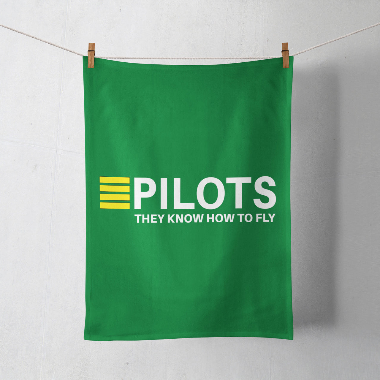 Pilots They Know How To Fly Designed Towels