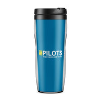 Thumbnail for Pilots They Know How To Fly Designed Travel Mugs