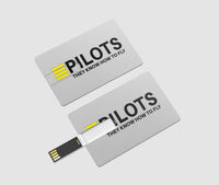 Thumbnail for Pilots They Know How To Fly Designed USB Cards