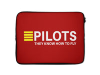 Thumbnail for Pilots They Know How To Fly Designed Laptop & Tablet Cases