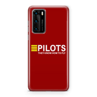 Thumbnail for Pilots They Know How To Fly Designed Huawei Cases