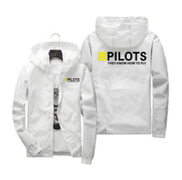 Thumbnail for Pilots They Know How To Fly Designed Windbreaker Jackets