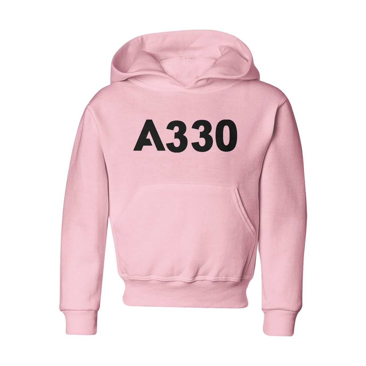 A330 Flat Text Designed "CHILDREN" Hoodies