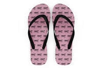 Thumbnail for Airbus A320 Printed Designed Slippers (Flip Flops)