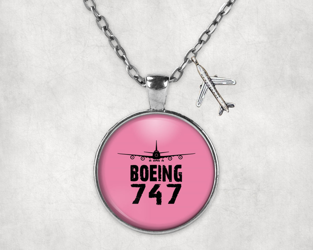 Boeing 747 & Plane Designed Necklaces