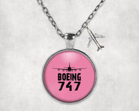 Thumbnail for Boeing 747 & Plane Designed Necklaces