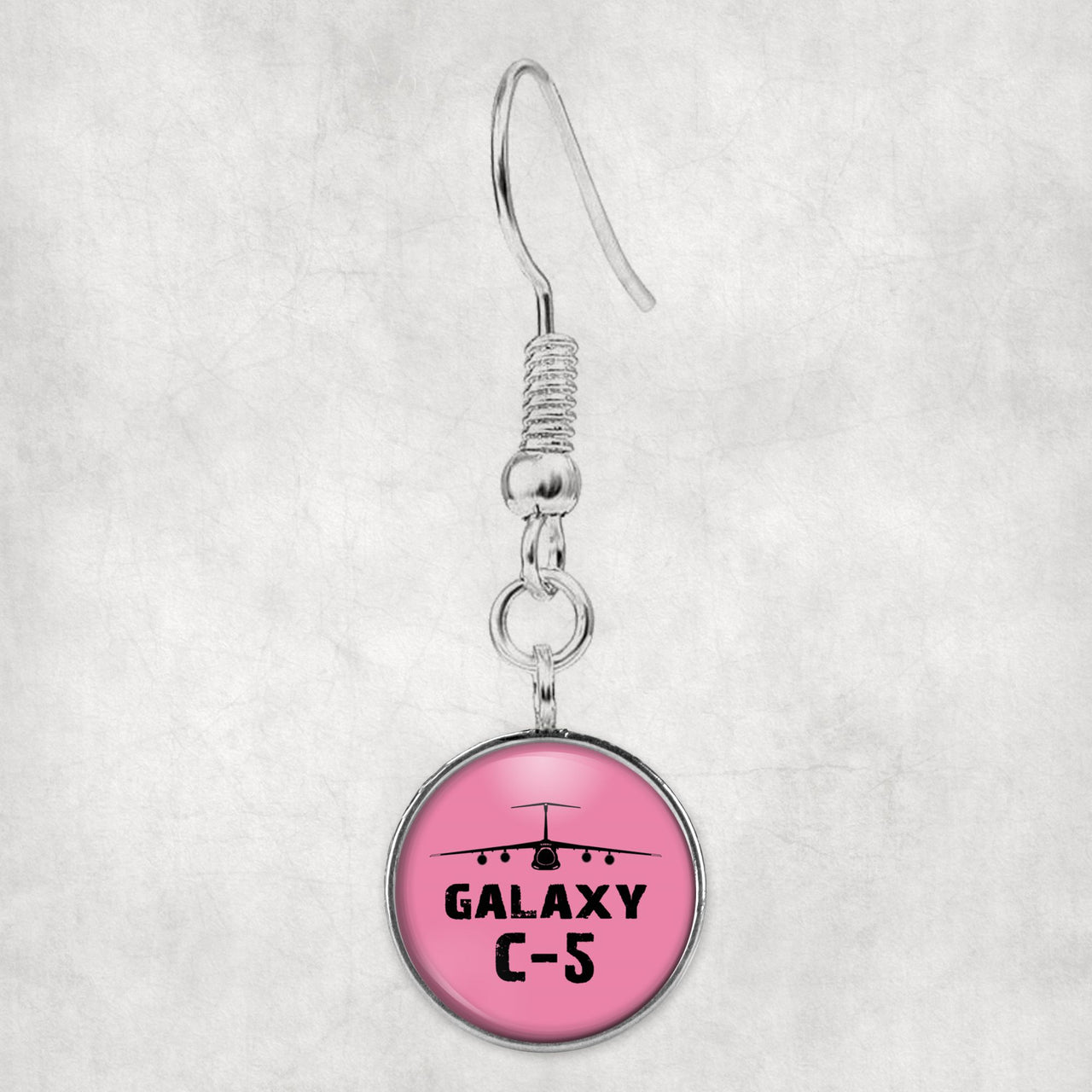 Galaxy C-5 & Plane Designed Earrings