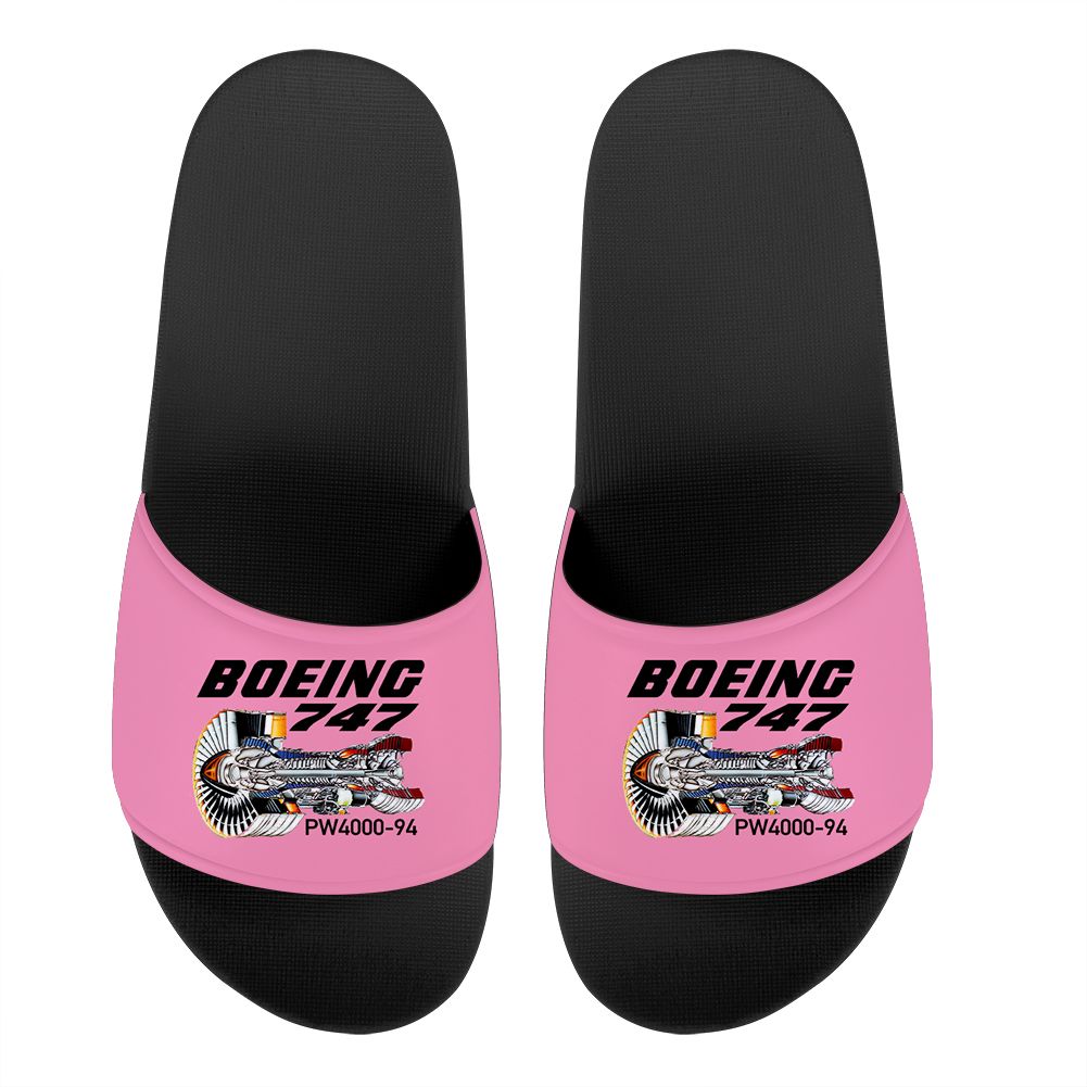 Boeing 747 & PW4000-94 Engine Designed Sport Slippers