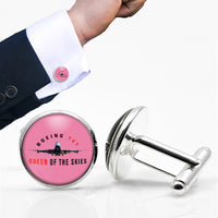 Thumbnail for Boeing 747 Queen of the Skies Designed Cuff Links