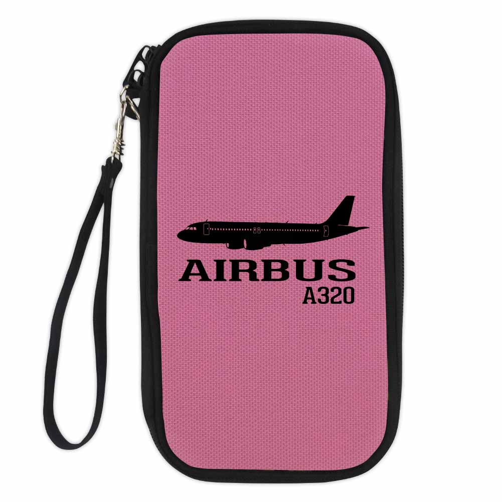 Airbus A320 Printed Designed Travel Cases & Wallets