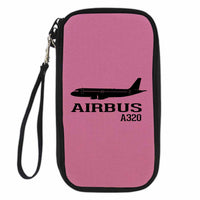 Thumbnail for Airbus A320 Printed Designed Travel Cases & Wallets