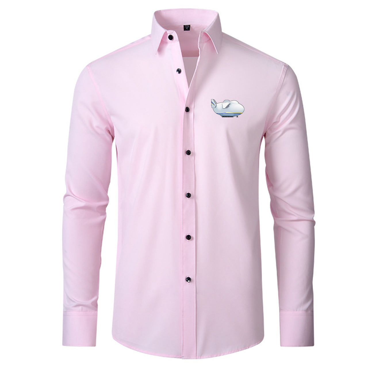 Antonov 225 Side Profile Designed Long Sleeve Shirts