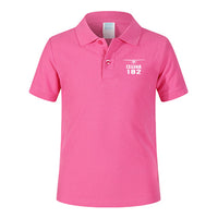 Thumbnail for Cessna 182 & Plane Designed Children Polo T-Shirts