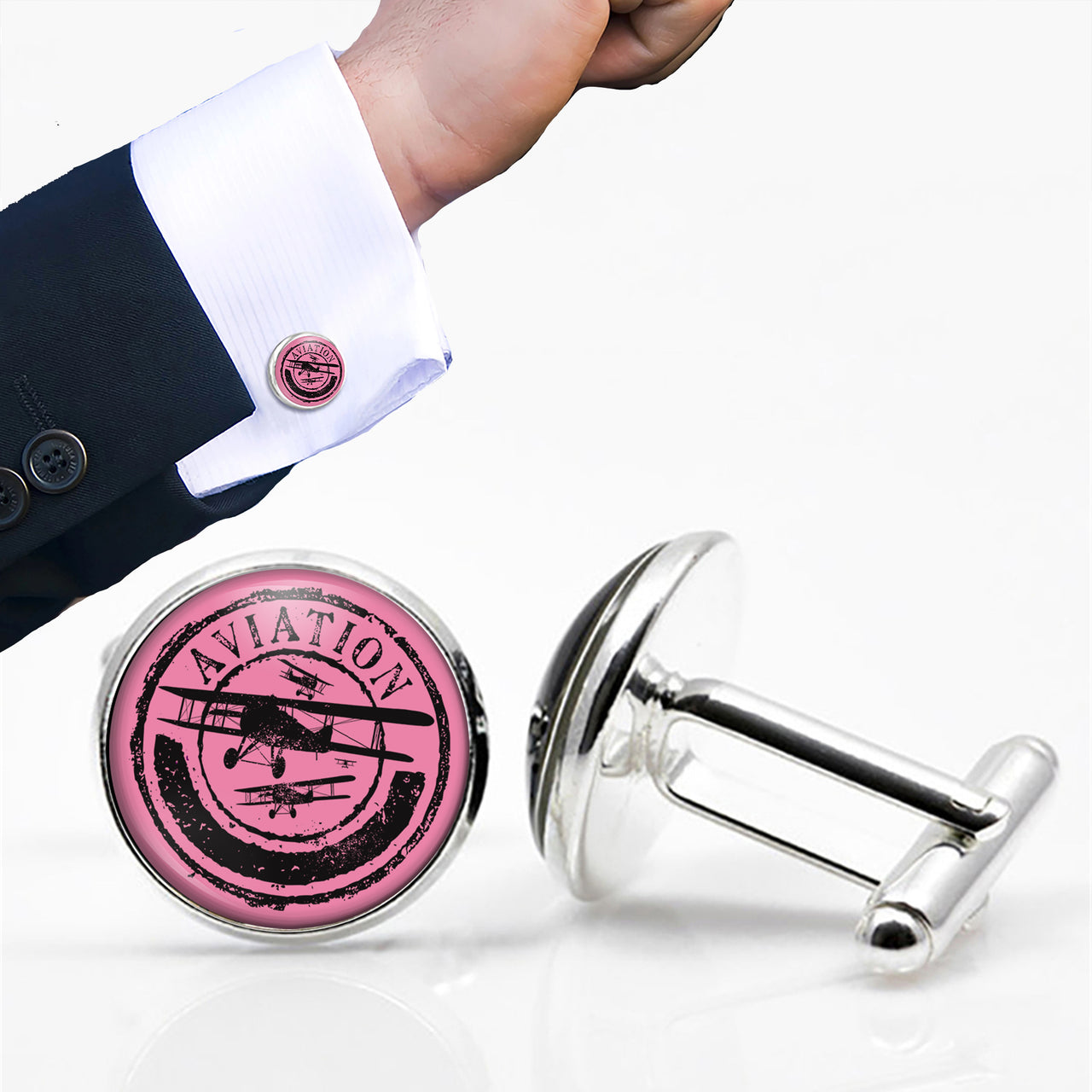 Aviation Lovers Designed Cuff Links