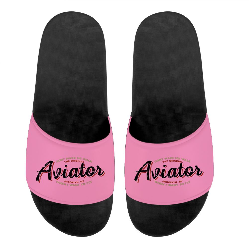 Aviator - Dont Make Me Walk Designed Sport Slippers