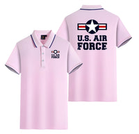 Thumbnail for US Air Force Designed Stylish Polo T-Shirts (Double-Side)