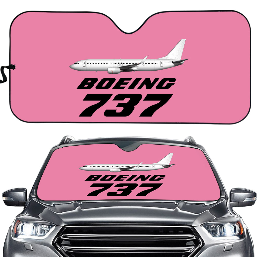 The Boeing 737 Designed Car Sun Shade Aviation Shop