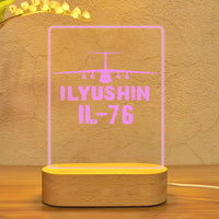 Thumbnail for ILyushin IL-76 & Plane Designed Night Lamp