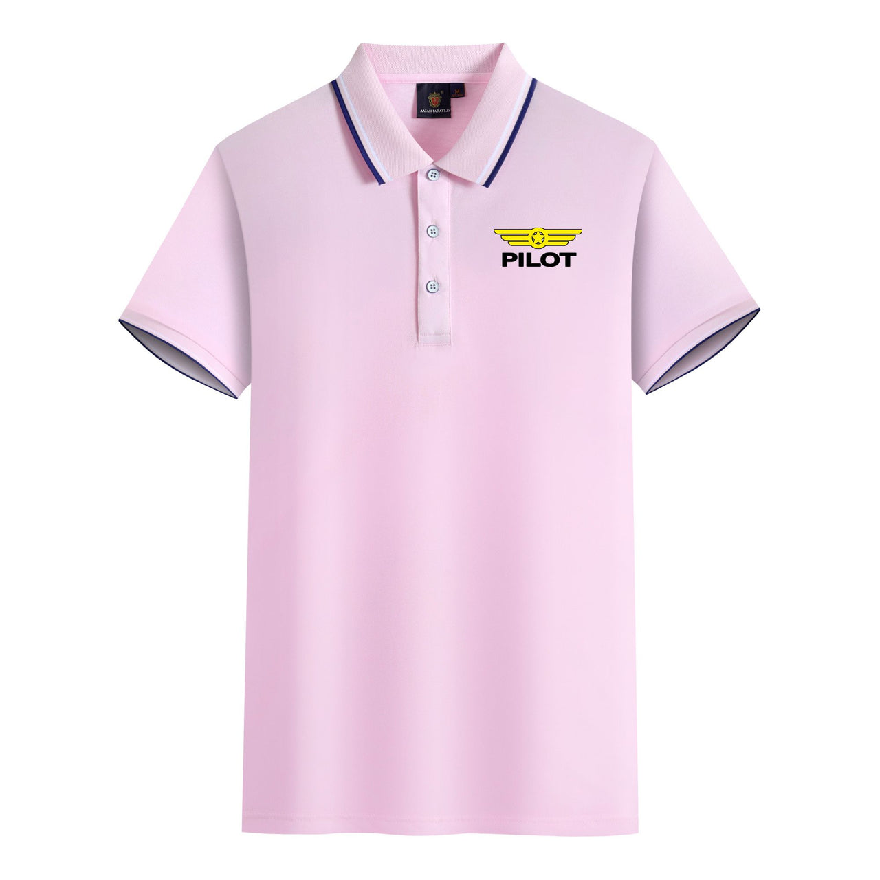 Pilot & Badge Designed Stylish Polo T-Shirts