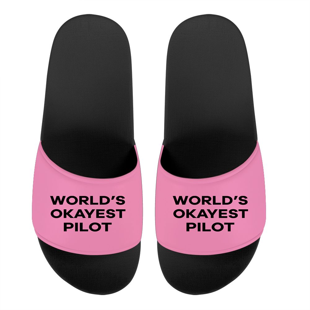 World's Okayest Pilot Designed Sport Slippers