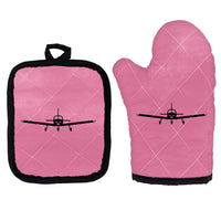 Thumbnail for Piper PA28 Silhouette Plane Designed Kitchen Glove & Holder