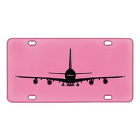 Thumbnail for Airbus A380 Silhouette Designed Metal (License) Plates