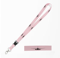 Thumbnail for Boeing 787 Silhouette Designed Detachable Lanyard & ID Holders