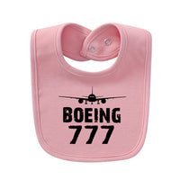 Thumbnail for Boeing 777 & Plane Designed Baby Saliva & Feeding Towels