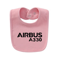 Thumbnail for Airbus A330 & Text Designed Baby Saliva & Feeding Towels