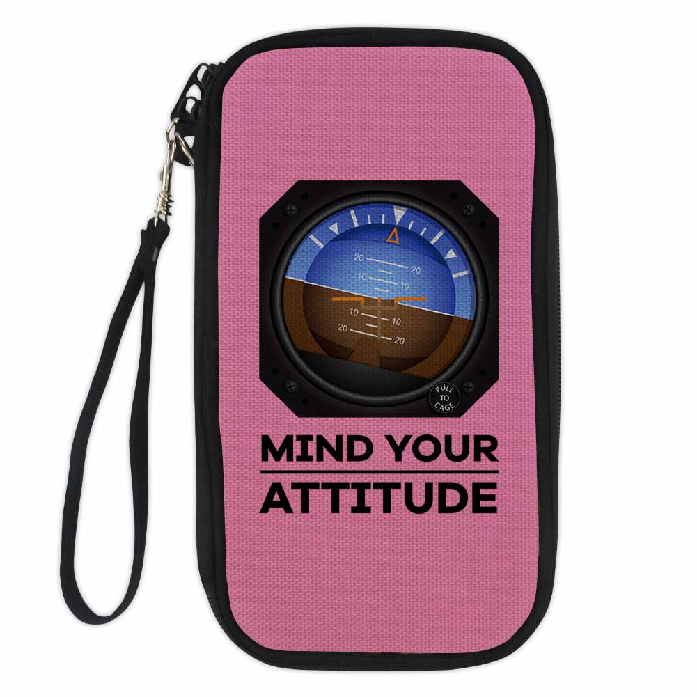 Mind Your Attitude Designed Travel Cases & Wallets