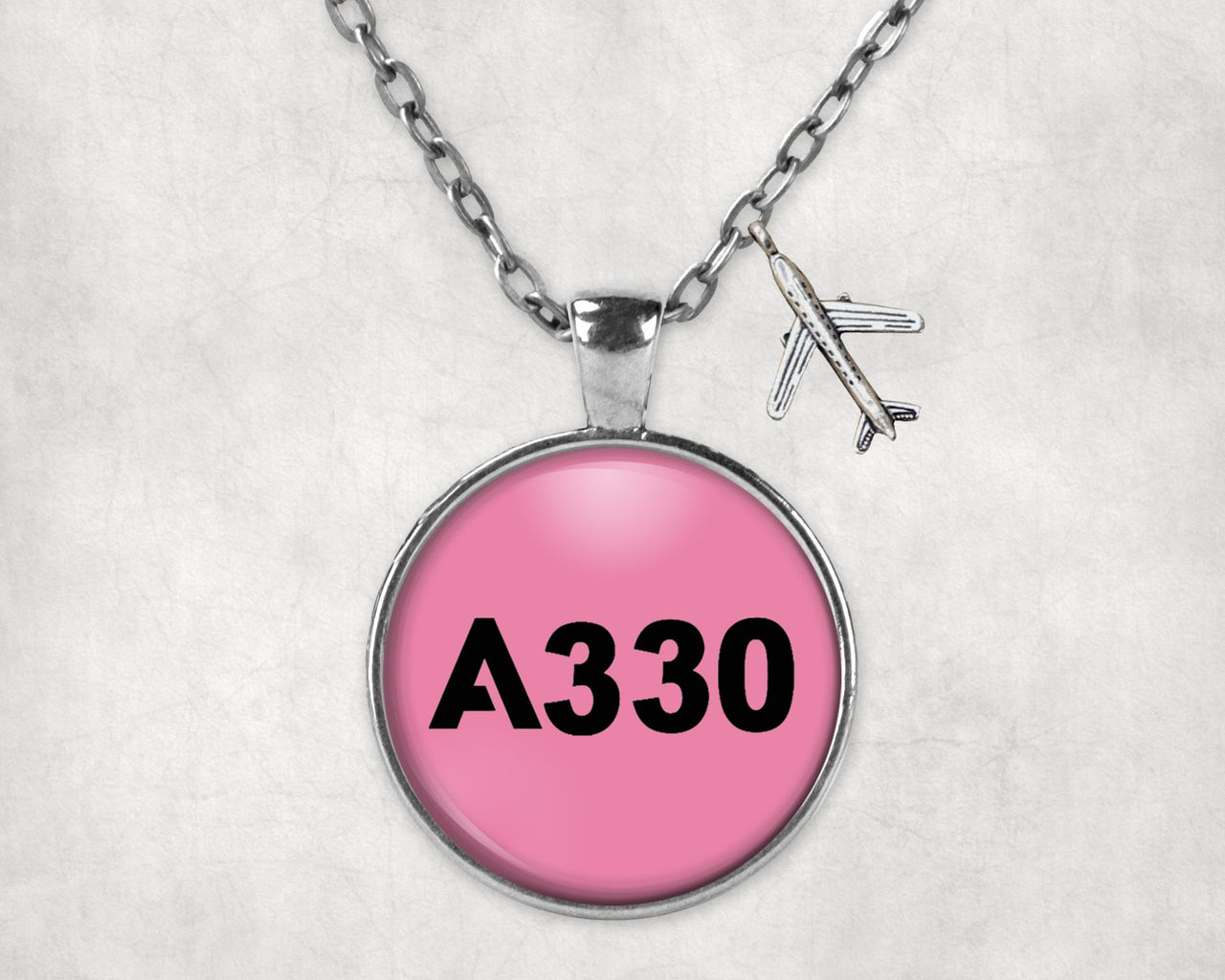 A330 Flat Text Designed Necklaces