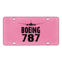 Thumbnail for Boeing 787 & Plane Designed Metal (License) Plates