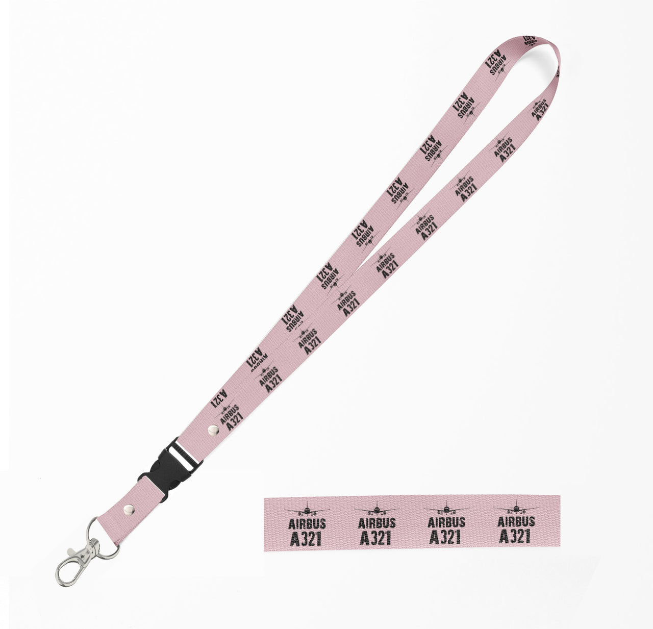 Airbus A321 & Plane Designed Detachable Lanyard & ID Holders – Aviation ...