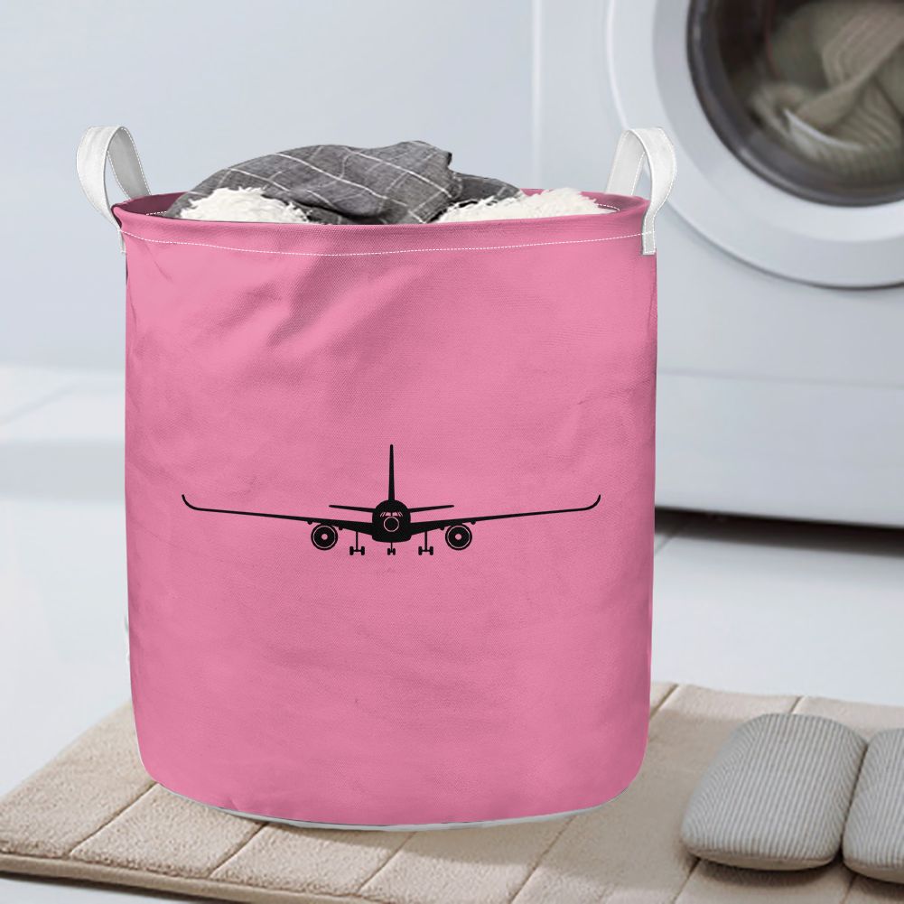 Airbus A350 Silhouette Designed Laundry Baskets