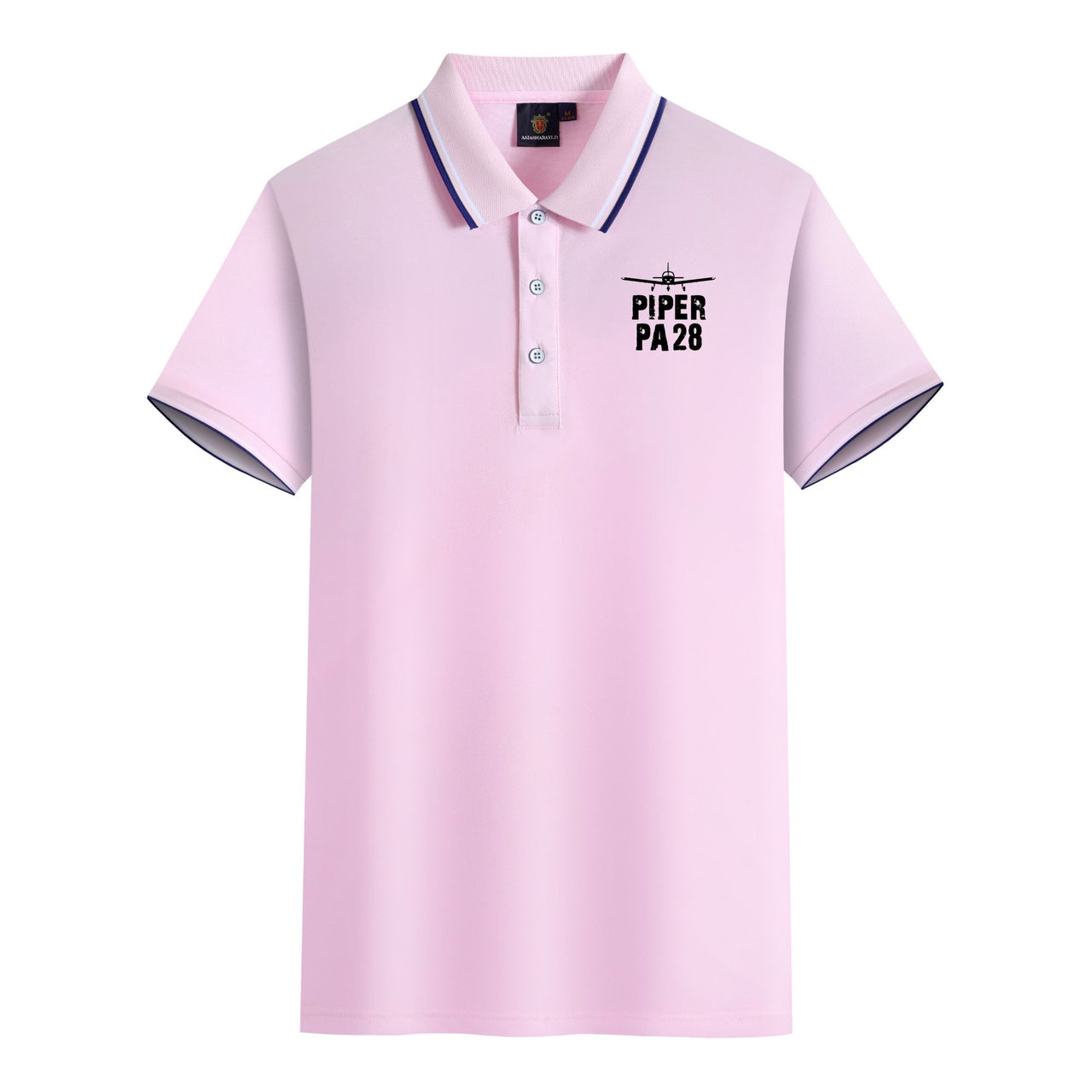 Piper PA28 & Plane Designed Stylish Polo T-Shirts