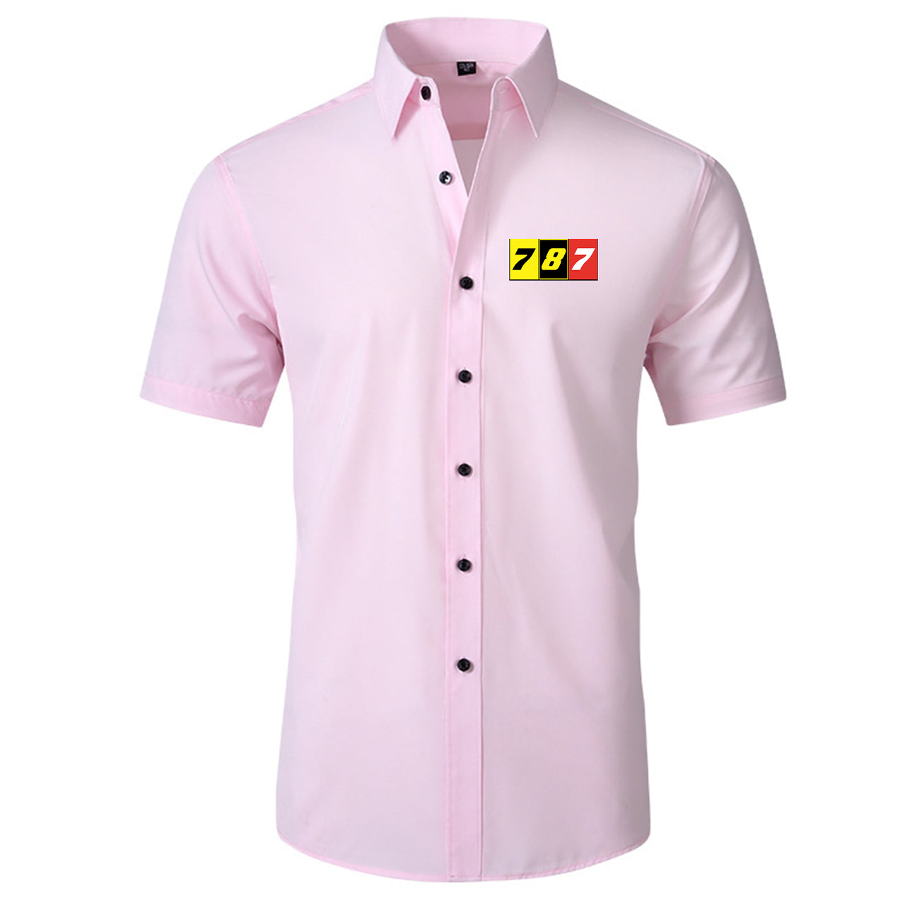 Flat Colourful 787 Designed Short Sleeve Shirts