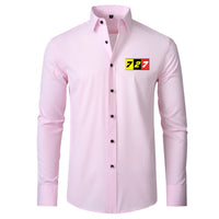 Thumbnail for Flat Colourful 727 Designed Long Sleeve Shirts