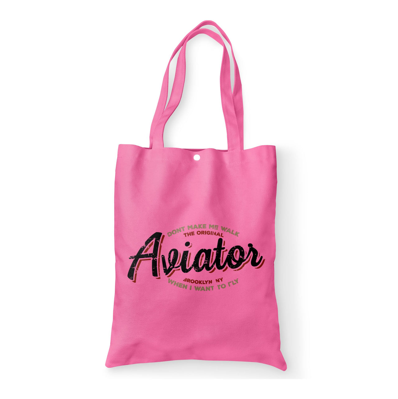 Aviator - Dont Make Me Walk Designed Tote Bags