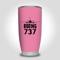 Thumbnail for Boeing 737 & Plane Designed Tumbler Travel Mugs